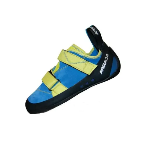 SCARPA Prime Амортизация Противоскользящий Устойчивый к истиранию Водонепроницаемый Низкий Топ Скалолазательная Обувь Мужская Синий Желтый