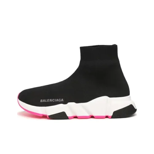 Balenciaga Speed 1,0 Hi Топ Высокие Кеды Повседневная Обувь Женская Черная