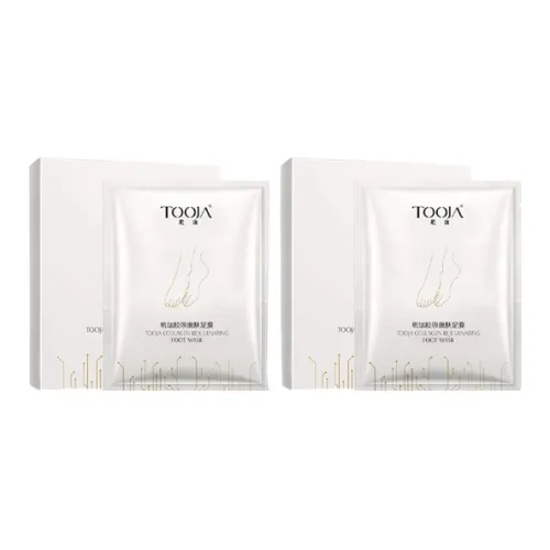 TOOJA Foot Кожа Collagen And Гиалуроновая кислота Foot Крем 40г Пара×5 Пар одна Коробка*2