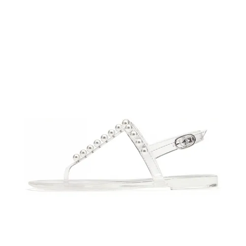 Stuart Weitzman SW Goldie Jelly One Strap Sandals Women's Transparent Стюарт Уизман SW Goldie Jelly One Ремешок Сандалии Женские Прозрачные