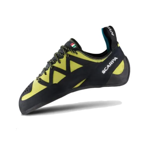 SCARPA Vapor Кружево Противоскользящий Устойчивый к истиранию Низкий Топ Скалолазательная обувь Унисекс Желтый Черный