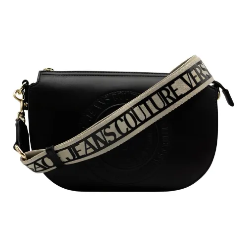 VERSACE JEANS COUTURE Полиэстер Сумка через плечо Сумка на плечо Женская Черная