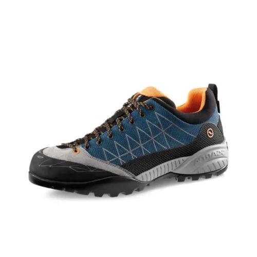 SCARPA Альпинистские и туристические ботинки Низкие Синие Оранжевые Унисекс
