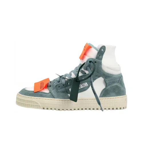 Off Белый Стильные Скейтбординги Мужской Серо-зеленый Потертый