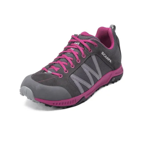 SCARPA Rapid Амортизаторы Slip-resistant Низкий топ Беговые кроссовки Женские Серый Фиолетовый