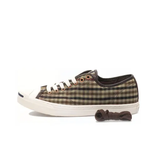 Конверс Jack Purcell Ltt O Low Кроссовки для скейтбординга Унисекс Клетка