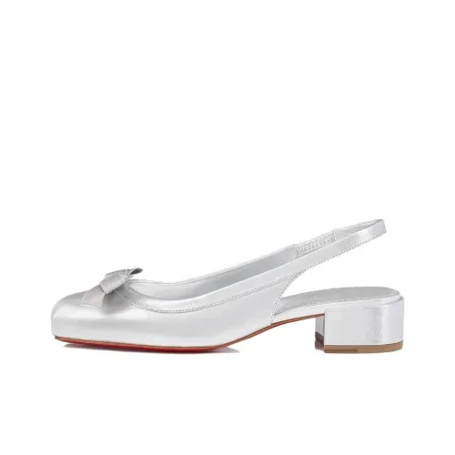 CL LUBOTING Повседневная обувь Женская Серебряная