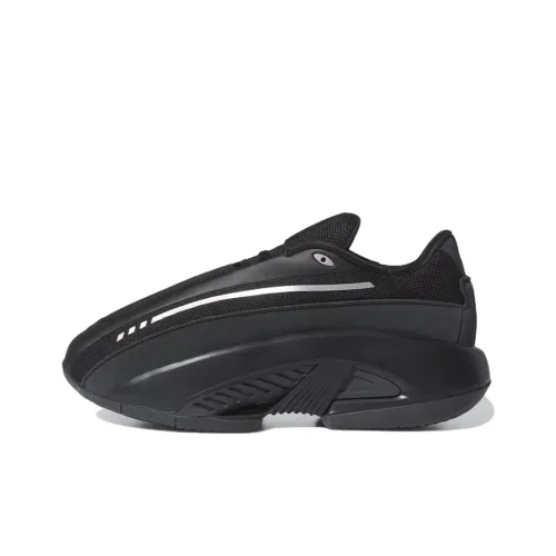 Adidas Originals Mad IIInfinity Low Топ Винтажные Баскетбольные Кроссовки Унисекс Черный