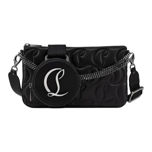 CL LUBOTING Напп-Кожа Сумка через плечо Сумка Женская Черная