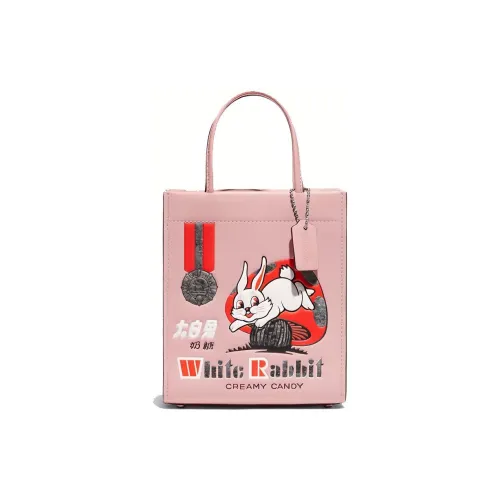 COACH X BIG WHITE RABBIT Коллаборация Cashin Коровья кожа Текстиль