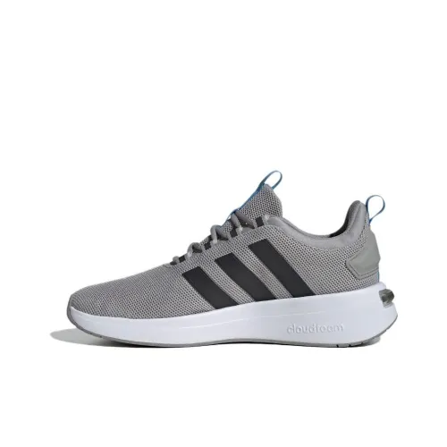 Adidas Racer TR23 Slip-resistant Abrasion-resistant Low Top Casual Running Shoes Men's Gray Black Adidas Racer TR23 Противоскользящий Устойчивый к истиранию Низкий Топ Повседневные Беговые Кроссовки Мужские Серый Черный