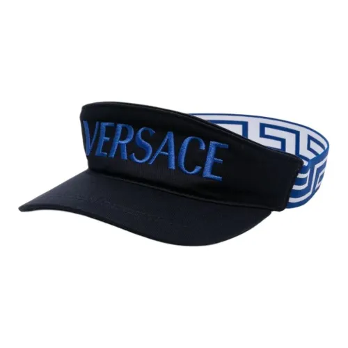 VERSACE Полиэстер Хлопок Шляпы с защитой от солнца Детский Синий