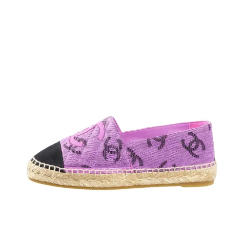 CHANEL Повседневная обувь Женская Фиолетовая