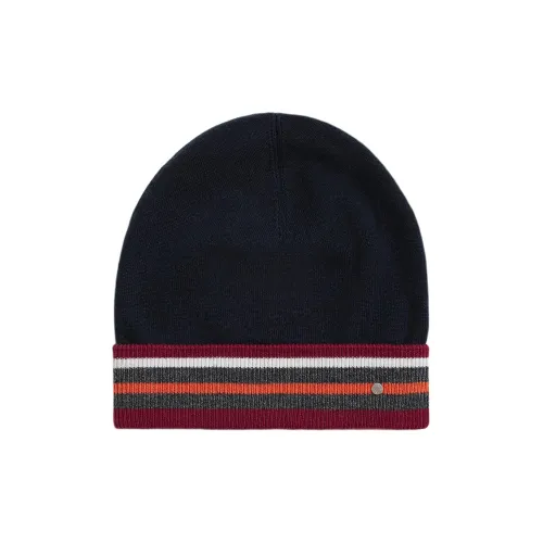 HERMES Кашемир Шапки-бини Мужской Синий
