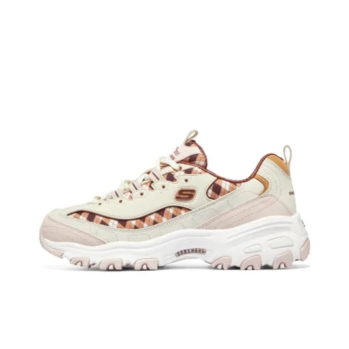 Skechers массивные кроссовки с низким верхом, натуральный/коричневый, женские