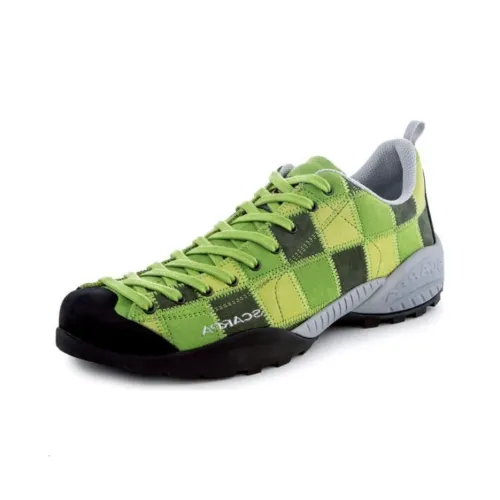 SCARPA Mojito Patchwork Амортизация Низкий Топ Альпинистская Обувь Унисекс Зеленый