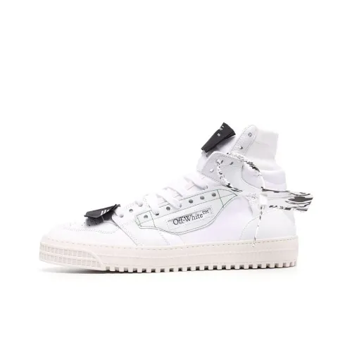 OFF Белый OFF COURT Высокий Топ Стильный Скейтбординг Мужской Белый