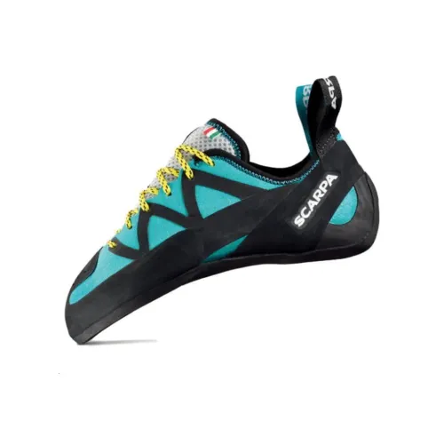 SCARPA Vapor Кружево Противоскользящий Устойчивый к истиранию Низкий Топ Скалолазательная Обувь Женская Синий Желтый Черный