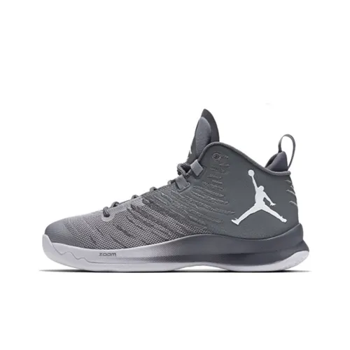 Jordan Super.Fly 5 Griffin 5 Anti-Slip Lightweight MID Баскетбольные кроссовки для игры Мужской Серый