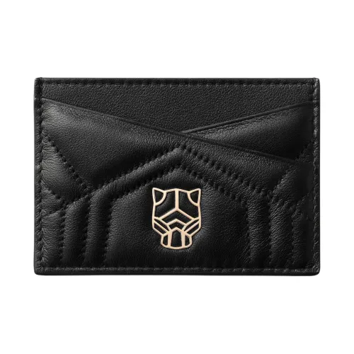 Cartier Кошелек из телячьей кожи держатель для карт стандартный женский черный