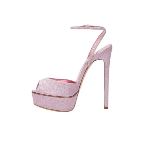 Casadei One Sandals Strap 14cm Women's Light Pink