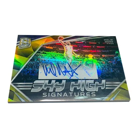 PANINI Malik Monk Игрок Карта Товар Access Спортивные карты