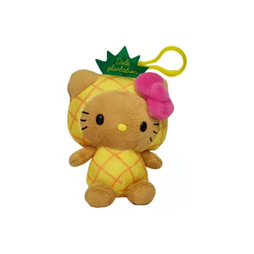 Санрио Hello Kitty Hawaii Collection Ананас Сад Ограниченная Кукла Плюшевая Подвеска Трумпеты Высокие