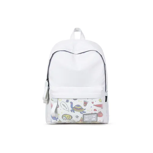 Bansusu Полиэстер Рюкзак Большой Унисекс Серый Белый
