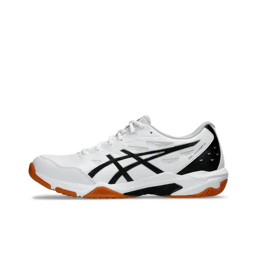 Asics Gel Rocket 11 Тренировочные Кроссовки Низкие Белый Черный Унисекс