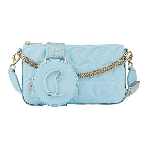 CL LUBOTING Напп-Кожа Сумка через плечо Женская Синяя