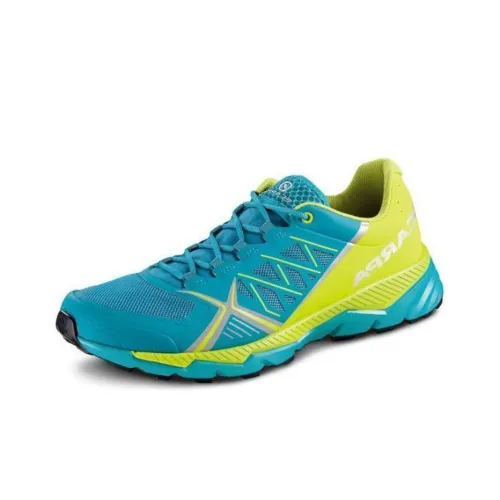 SCARPA SPIN RS8 Slip Resistant Abrasion Resistant Низкий Топ Беговые кроссовки Мужские Синий Зеленый