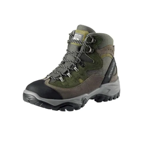 SCARPA Cyclone GTX противоскользящая устойчивая к истиранию высокая походная обувь для мужчин серый зеленый