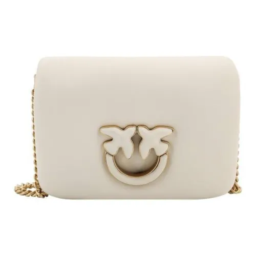 PINKO Baby Love Овчина Сумка через плечо Сумка на плечо Женская Белая