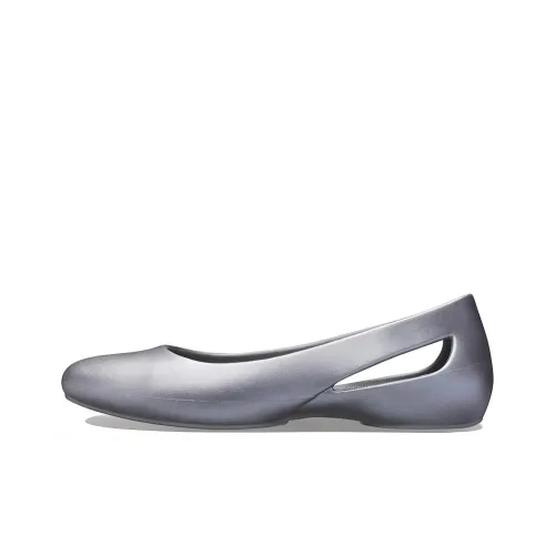 Crocs Sloane Женские повседневные туфли Women's Silver