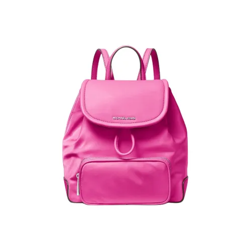 MICHAEL KORS Нейлон Рюкзак Маленький Женский Вишневый Цветок Розовый