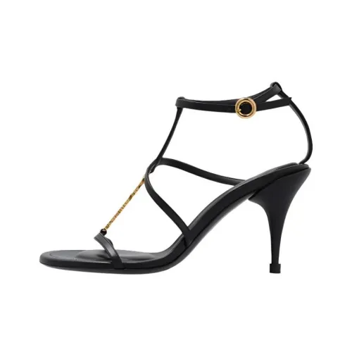 Jacquemus one Ремень Сандалии Черные Женские