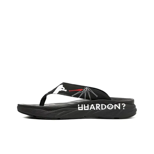 FILA Резиновая подошва противоскользящие слипоны унисекс черный белый корейский стиль