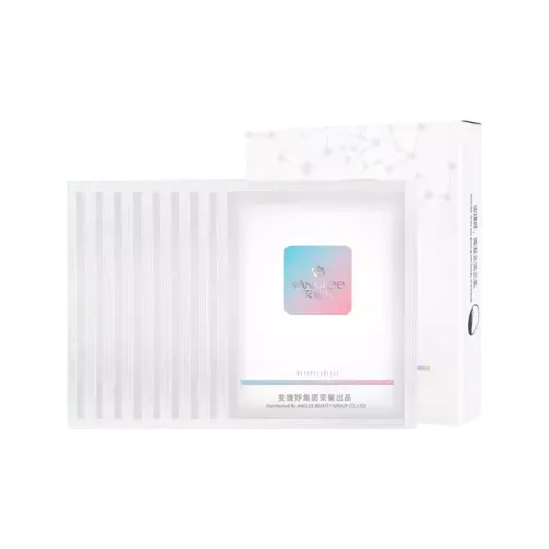 ANGLEE Anjiu Гиалуроновая кислота Коллаген Увлажняющие Маски для лица Увлажняющие и Восстанавливающие Различные Типы Кожи 25 мл * 8 шт Коробка