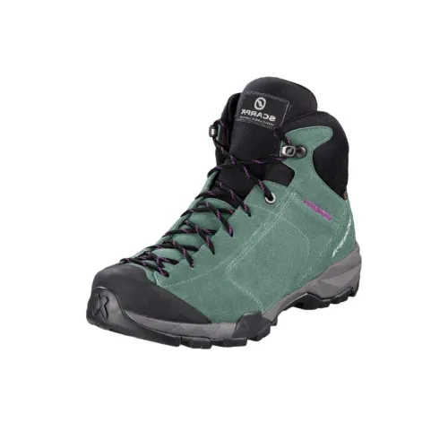 SCARPA Mojito Hike GTX Амортизация Износостойкий Высокий Топ Походная обувь Женская Зеленая
