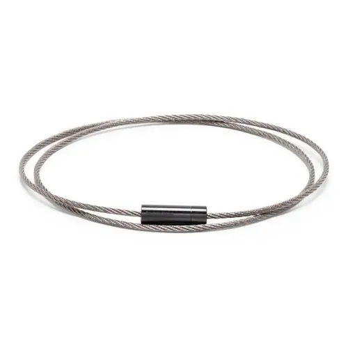 LE GRAMME Керамика Серебряный Браслеты Women's Silver