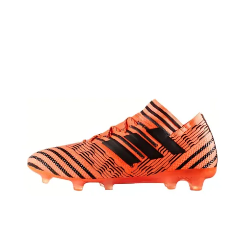 Adidas Nemeziz FG Твердый грунт противоскользящие устойчивые к истиранию футбольные бутсы мужские апельсин