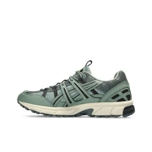 Asics Gel Sonoma 15 50 Беговые кроссовки Низкий топ Серый Зеленый Унисекс