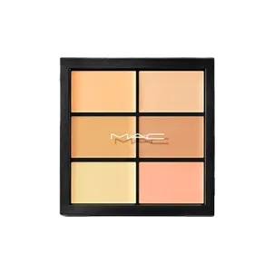 MAC Six Цвет Маскирующая Палетка для Настройки Комплекта Косметики Легко Смесь Прозрачный Вечерний Тон Кожи 6 мл + 30 мл