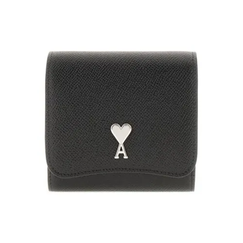 AMIPARIS Холст и Кожа Кошелек Унисекс Черный