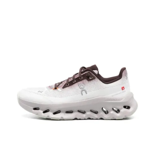 On CLOUDTILT Амортизация Износостойкий Низкий Топ Повседневная Обувь Женская Белая Умбра