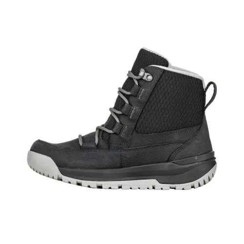 Oboz Footwear Jourdain Противоскользящий Водонепроницаемый Амортизация Устойчивый к истиранию MID Топ Уличная обувь Женская Черная