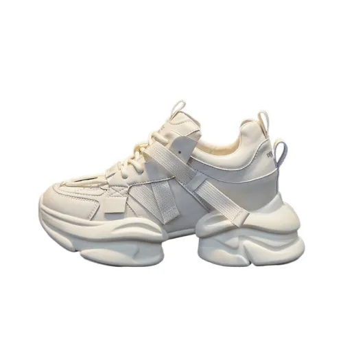 The Mystery Of Glamour Амортизация Низкий Топ Толстая Подошва Кроссовки Женские