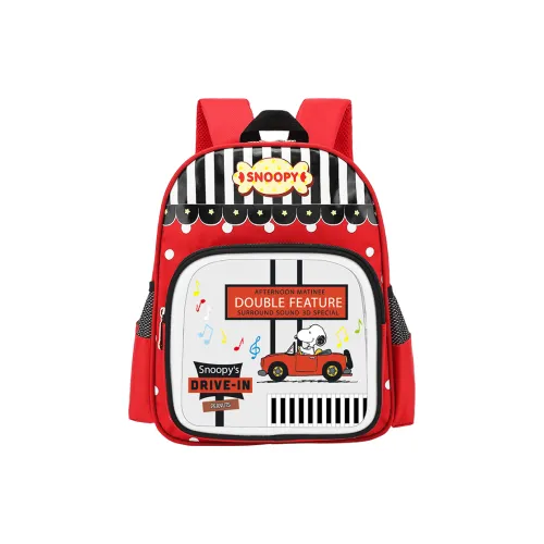 SNOOPY Полиэстер Детский Рюкзак Обычный Детский Красный Розовый Желтый
