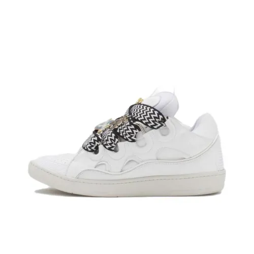 Кроссовки для скейтбординга Lanvin Low Top Белый Черный Женские
