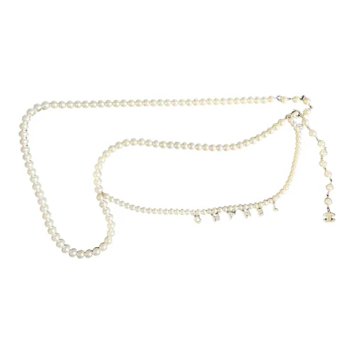CHANEL Стекло, Металл, Искусственный Ромб, Цепи для талии, Женские
